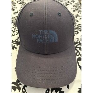 The North Face Mesh Snapback Trucker Hat Cap Adjustable One Size‎ Gray Nice